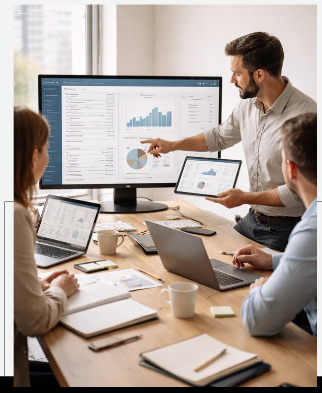 Разработка и внедрение ERP систем под бизнес в Рославле