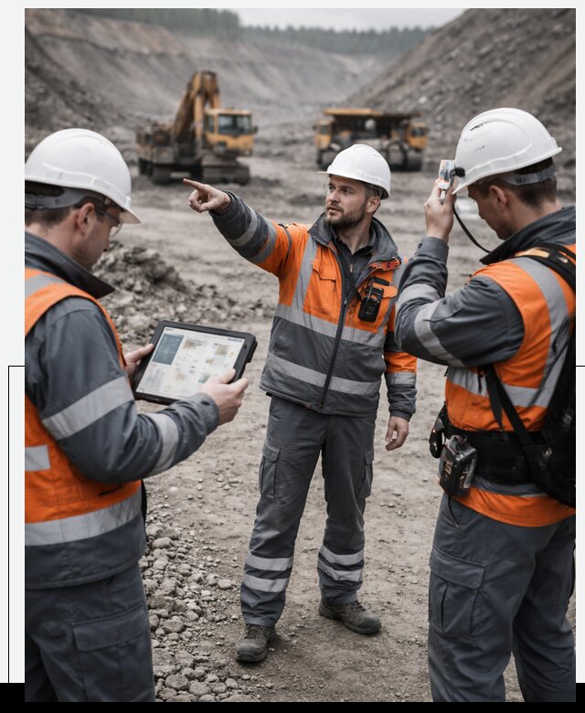 Система контроля персонала для горнодобывающей отрасли в Рославле