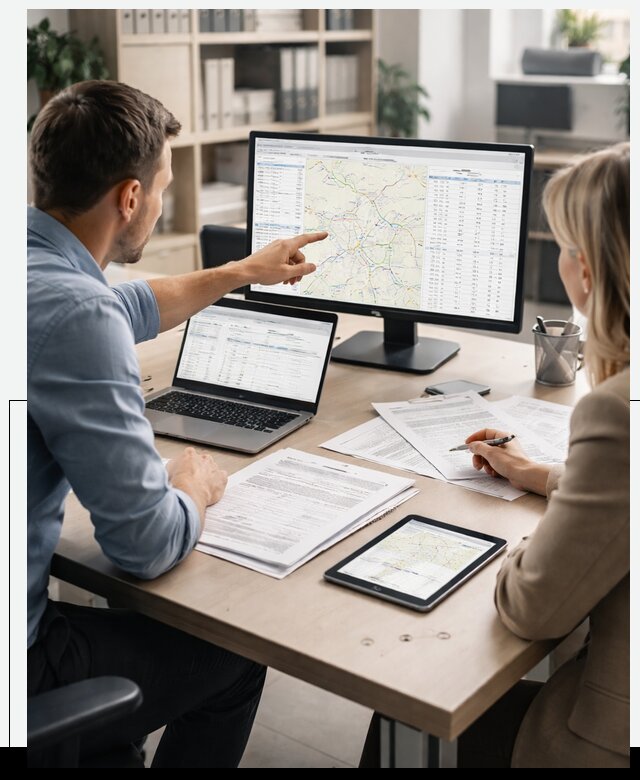 Система TMS для эффективного управления перевозками в Рославле