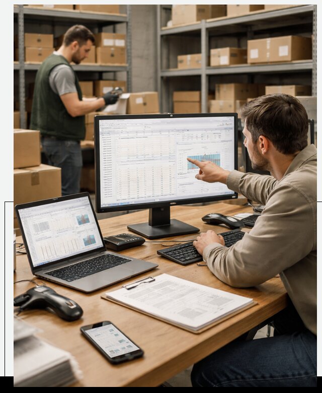 Автоматизация торговых сетей: ERP и учёт в Рославле под ключ