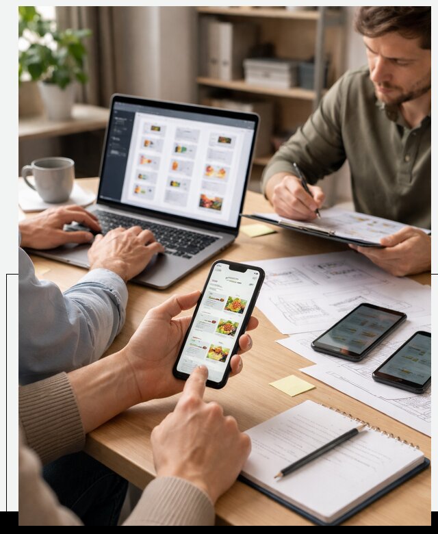 Разработка мобильного приложения торговой сети в Рославле