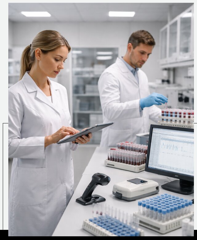 Разработка и внедрение LIMS системы для биотех лабораторий в Рославле