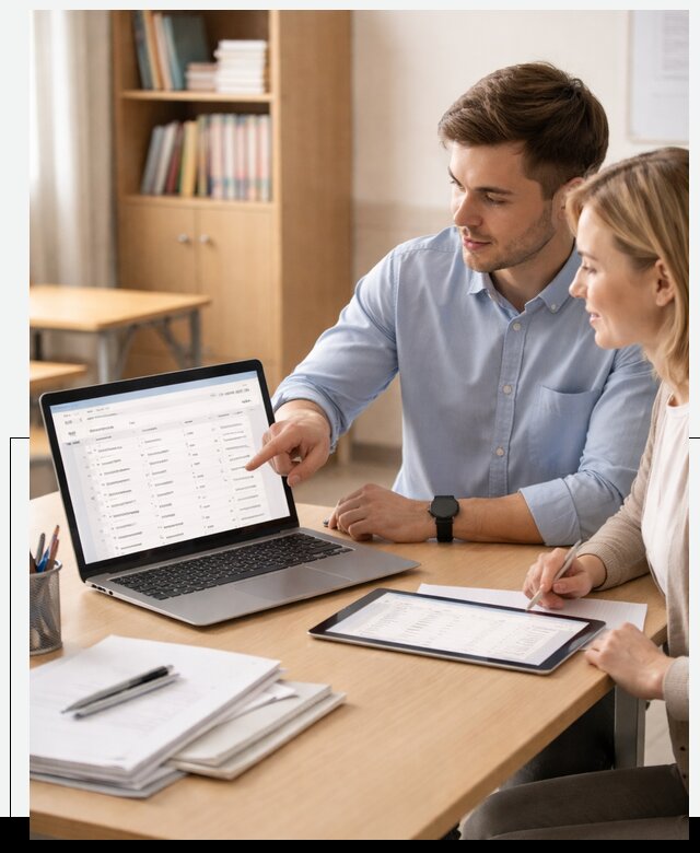 Разработка электронного дневника для школы в Рославле