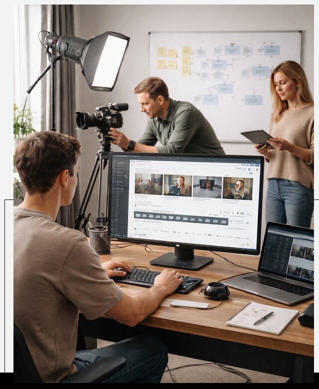 Платформа видеохостинга для онлайн обучения в Рославле